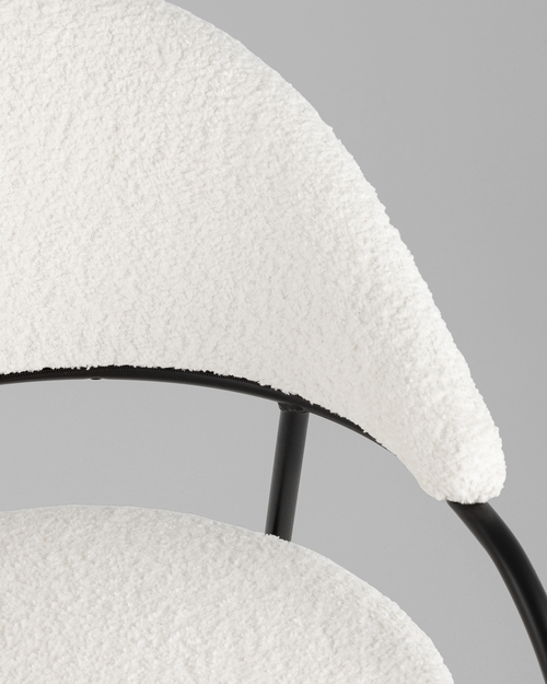 Стул Тилль букле молочный