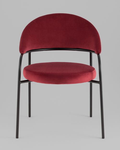 Стул Тилль велюр красный