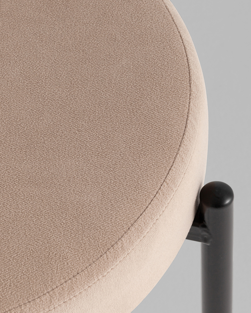 Табурет Бриф Original велюр бежевый