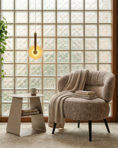 Журнальный столик Leyre металл серый