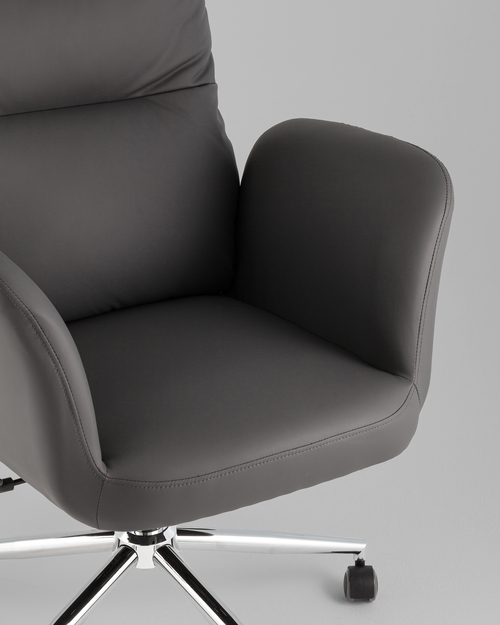 Кресло руководителя TopChairs Solid NC серый