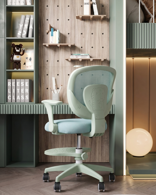 Кресло компьютерное детское TopChairs Mila мятный