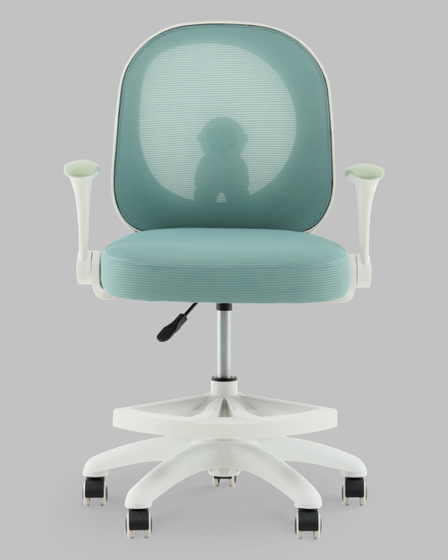 Кресло TopChairs Spaceman мятный с подставкой для ног