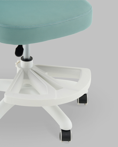Кресло TopChairs Spaceman мятный с подставкой для ног