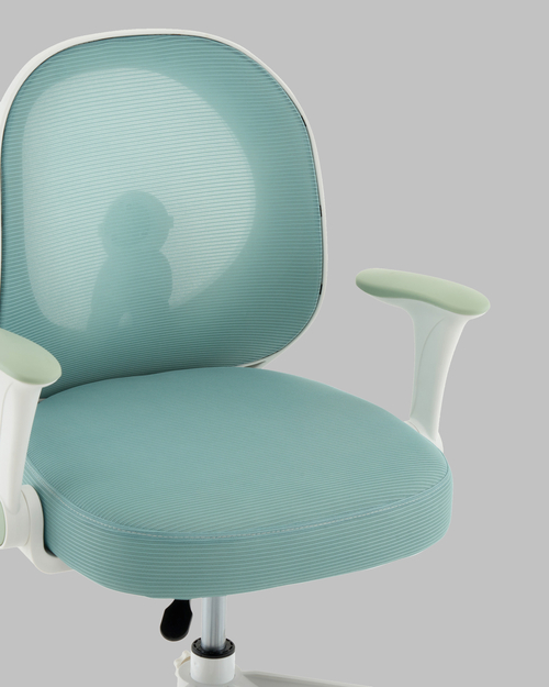 Кресло TopChairs Spaceman мятный с подставкой для ног