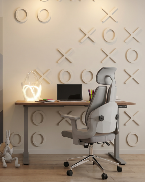 Кресло офисное TopChairs Kineo серый