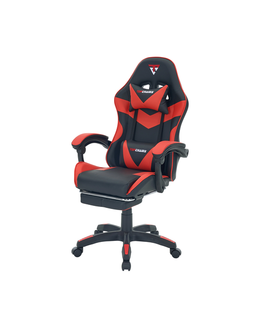 Кресло спортивное TopChairs MG-7019 черно-красный