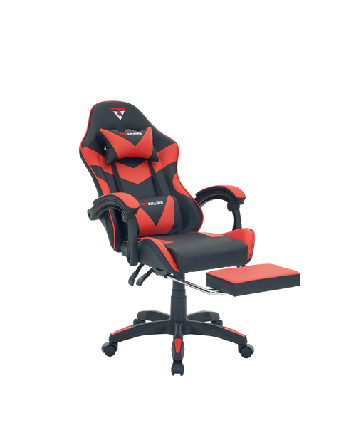 Кресло спортивное TopChairs MG-7019 черно-красный