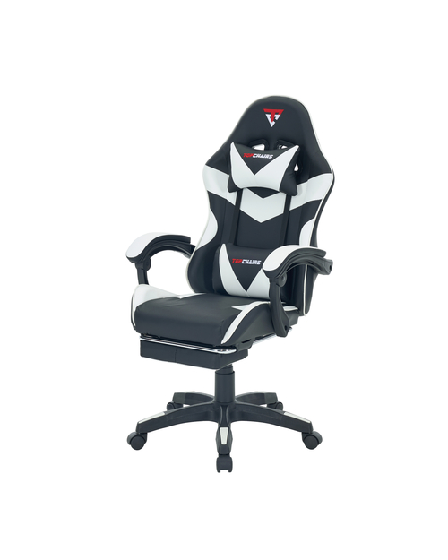 Кресло спортивное TopChairs MG-7019 черно-белый