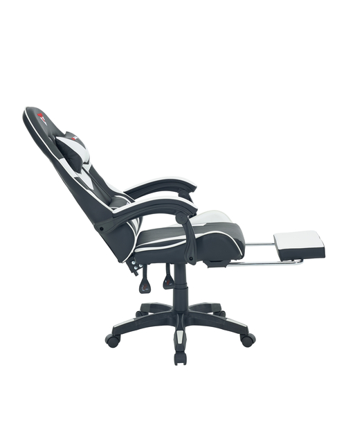 Кресло спортивное TopChairs MG-7019 черно-белый