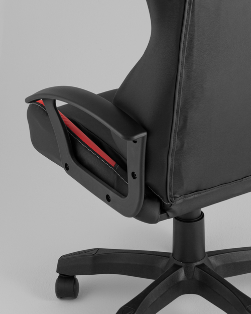 Кресло спортивное TopChairs Wyvern черно-красный