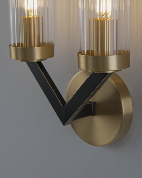 Светильник настенный Moderli V11949-2W Brass