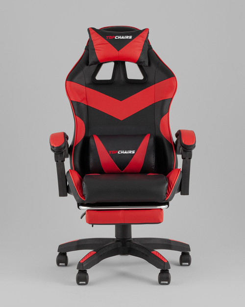 Кресло спортивное TopChairs MG-7019 черно-красный