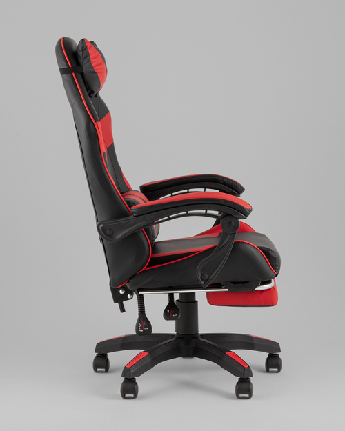 Кресло спортивное TopChairs MG-7019 черно-красный