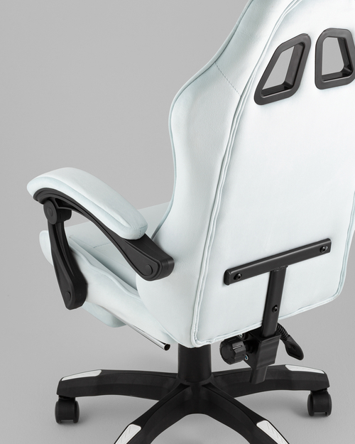 Кресло спортивное TopChairs MG-7019 велюр светло-голубой