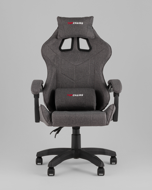 Кресло спортивное TopChairs MG-7036 ткань серый
