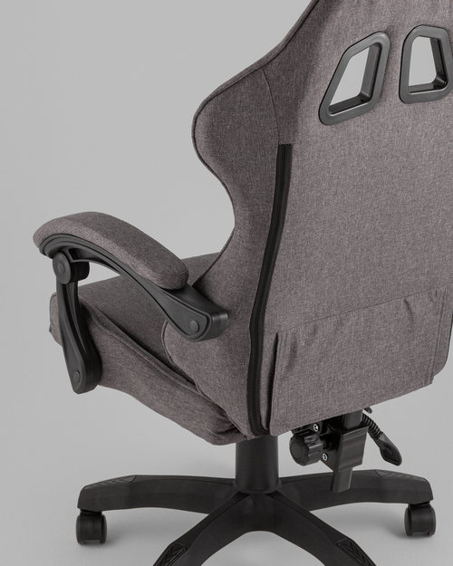 Кресло спортивное TopChairs MG-7036 ткань серый