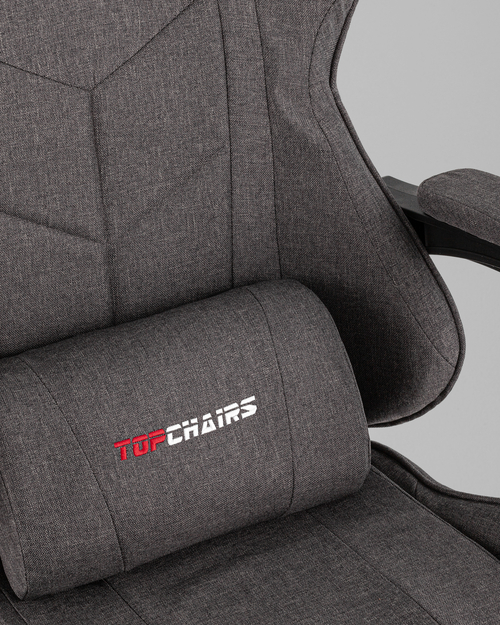 Кресло спортивное TopChairs MG-7036 ткань серый