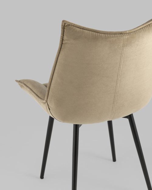 Стул Осло NEW велюр капучино