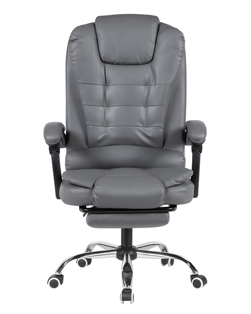Кресло руководителя TopChairs President NEW серое