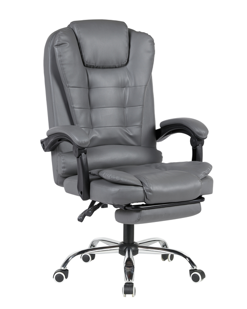Кресло руководителя TopChairs President NEW серое