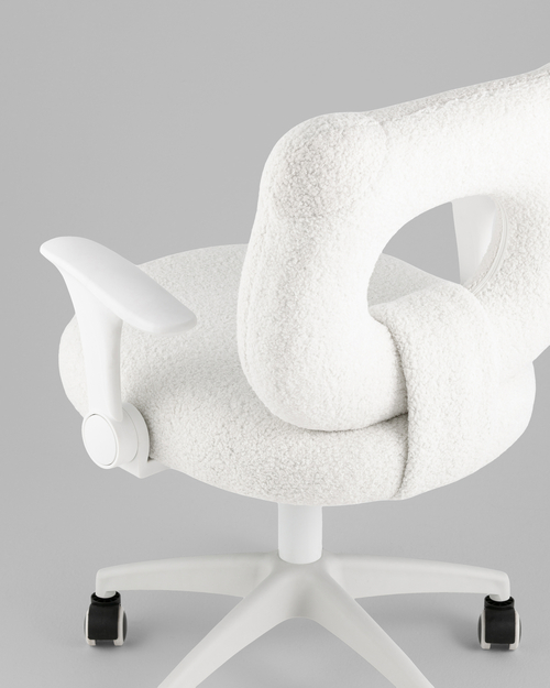 Кресло TopChairs 2590 белый тедди