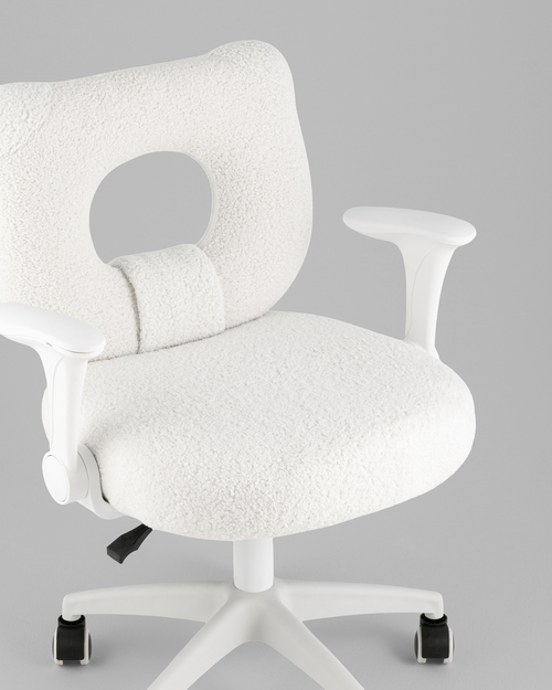 Кресло TopChairs 2590 белый тедди