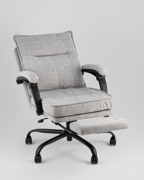 Кресло офисное TopChairs Relano светло-серый