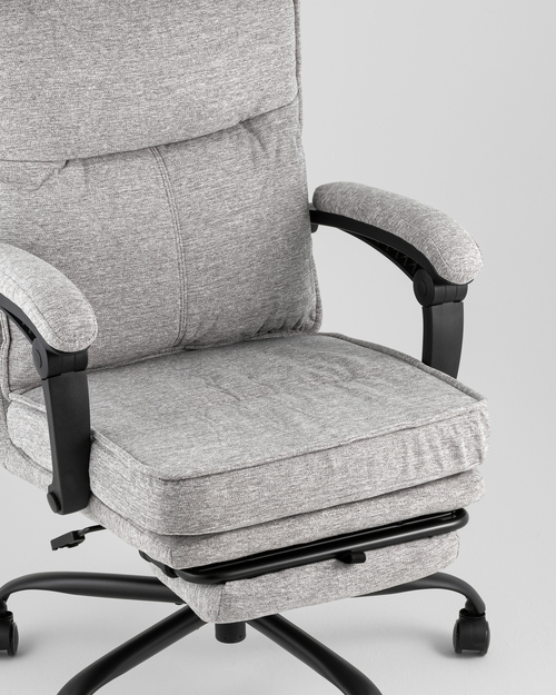 Кресло офисное TopChairs Relano светло-серый