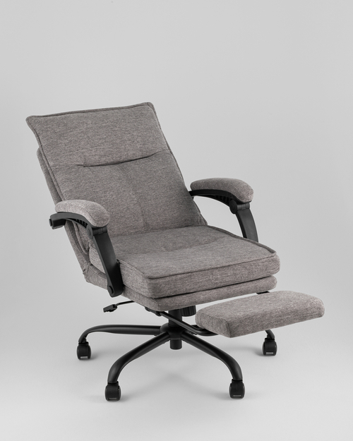 Кресло офисное TopChairs Relano тёмно-серый