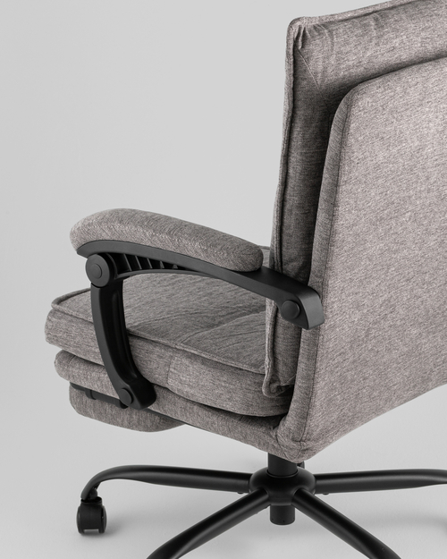 Кресло офисное TopChairs Relano тёмно-серый