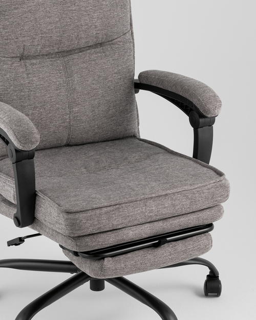 Кресло офисное TopChairs Relano тёмно-серый