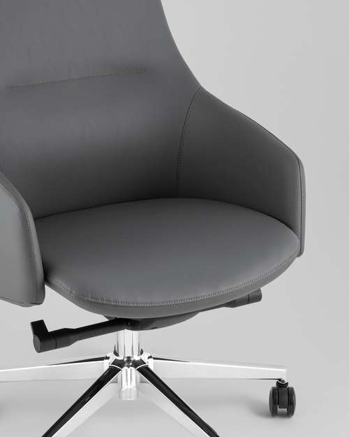 Кресло офисное TopChairs Velaro серый