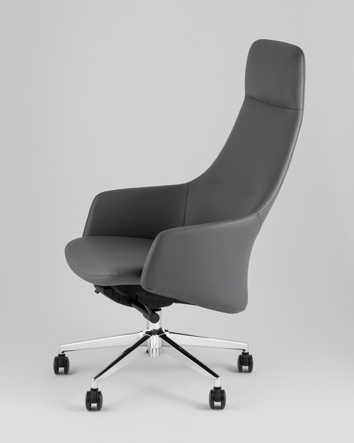 Кресло руководителя TopChairs Velaro серый