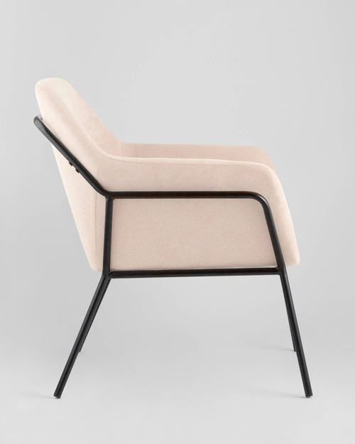Кресло Шелфорд светло-розовое